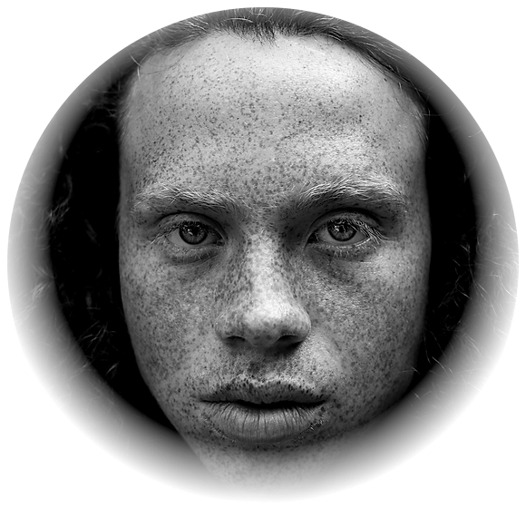 Původní fotografie portrétu